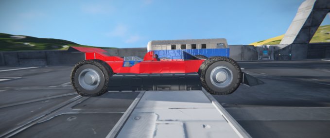 Blueprint New Indy car Space Engineers mod