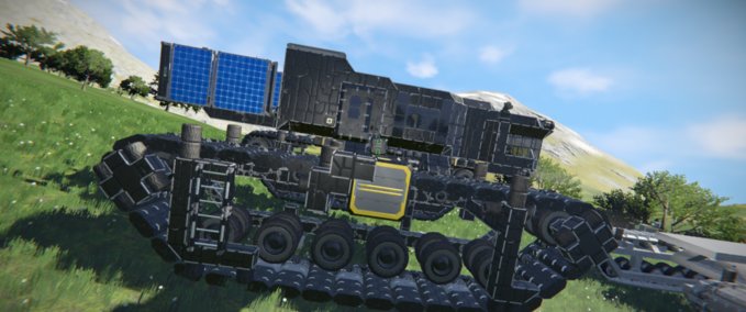 Blueprint Tank platform Space Engineers mod