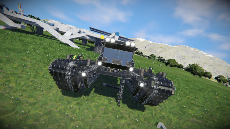 Space engineers rover