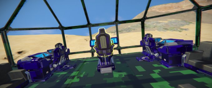 Blueprint Hevey exploration ship Space Engineers mod