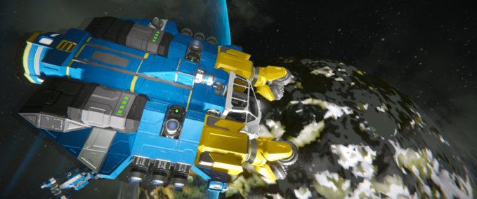 Blueprint Kite Miner Space Engineers mod