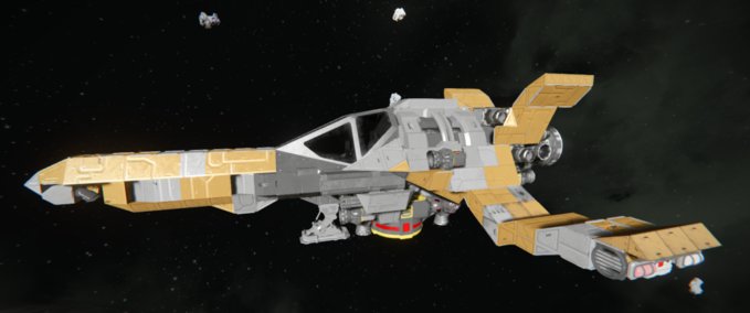 Blueprint Soul Searcher.B.3 Fighter Space Engineers mod