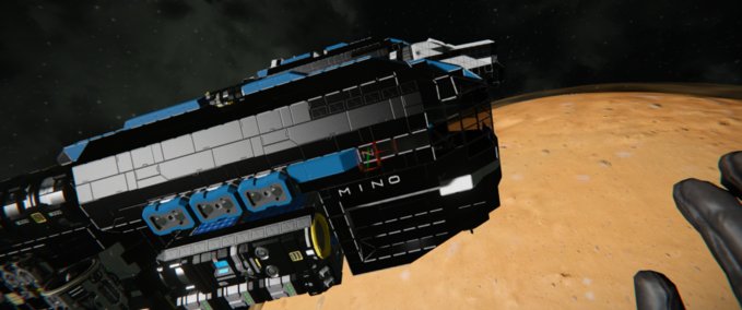 Blueprint SoB Mino Supply drop ship Space Engineers mod