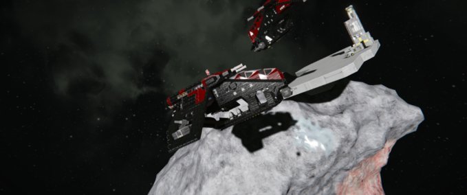 Blueprint LAAT Gunship Devil's Chariot Custom Space Engineers mod