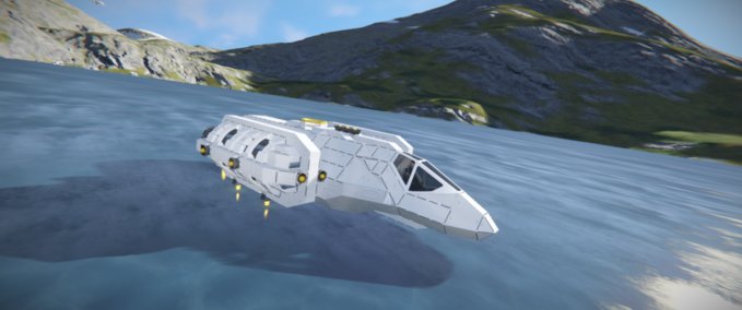 Blueprint Dropship Mk.1 Space Engineers mod