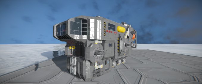Blueprint ROS-34 Dropship Space Engineers mod