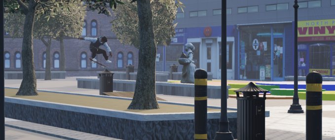 Map 116 Plaza by Hippiehop Fixed by Tigg Skater XL mod