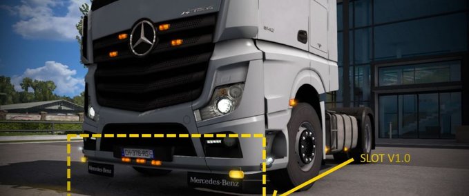 Trucks MERCEDES MP4 BOTTOM SLOT  Eurotruck Simulator mod