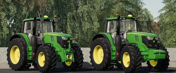 6000er John Deere 6M (2015 and 2020) Large Frame Landwirtschafts Simulator mod