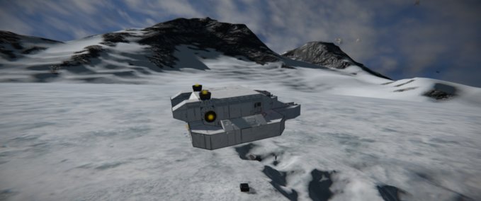 Blueprint hyper frostbite 1 (searcher ship) v1 Space Engineers mod