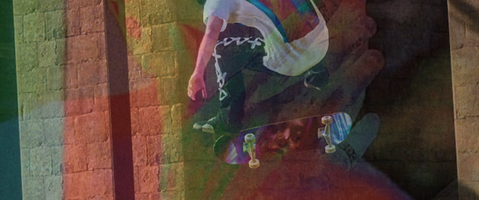 Uncategorized FreeRyder x Unlucky Skateboard Co. Colab Skater XL mod