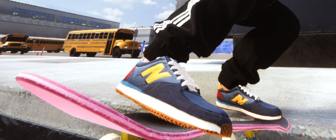 Uncategorized New Balance 220hg Blue Suede Skater XL mod