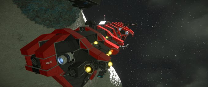 Blueprint Encounter Mercenary Wreckage Space Engineers mod