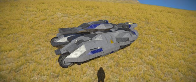 Blueprint RCSP vangard tank mk2 Space Engineers mod