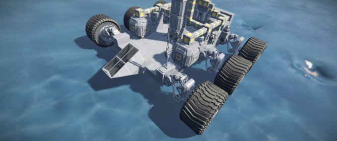 Blueprint Mobile Base Space Engineers mod