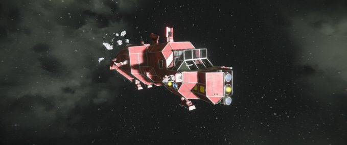 Blueprint Space fright Space Engineers mod