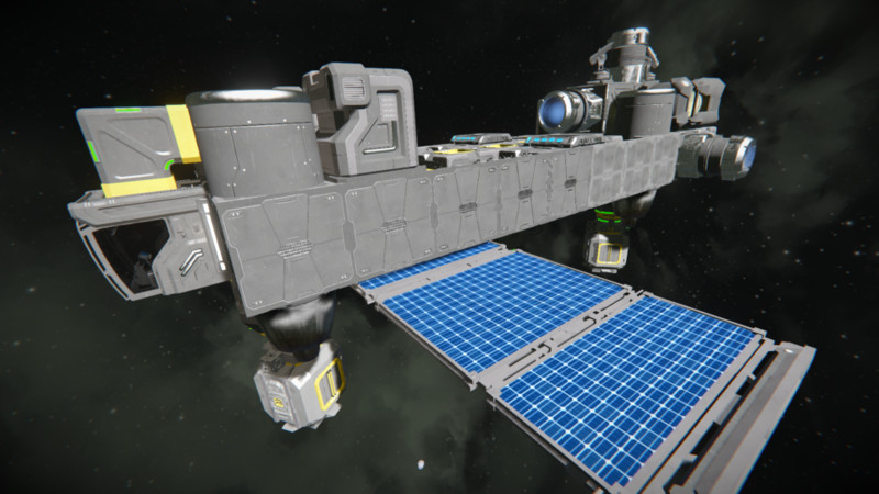 Space Engineers: Orbital Supply Ship v 1.0 Blueprint, Ship, Large_Grid ...