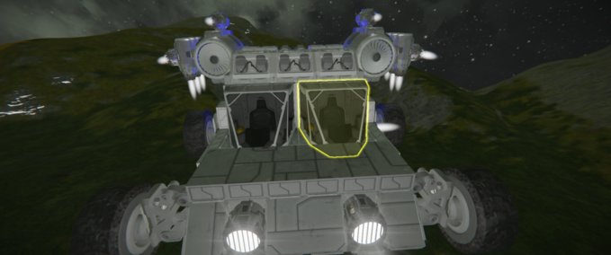 Blueprint Back to the future Space Engineers mod
