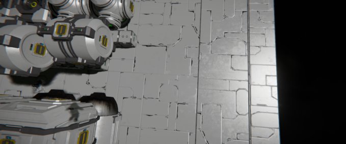 Blueprint Testing Wall Space Engineers mod