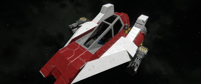 Blueprint A-Wing Space Engineers mod