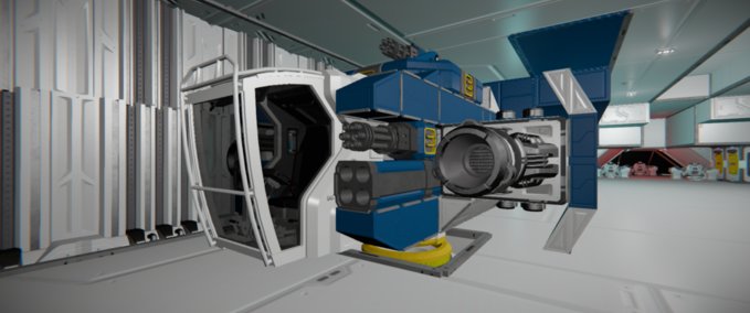 Blueprint Solitary Shuttle MKI Space Engineers mod