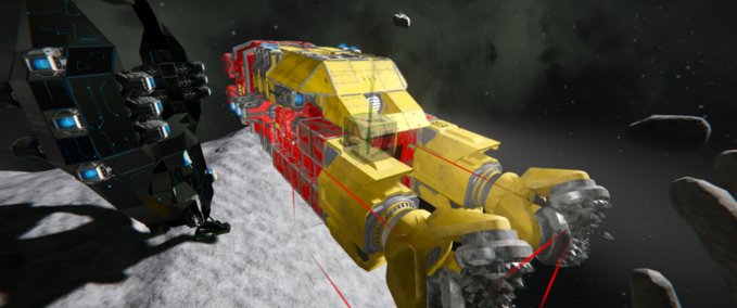 Blueprint ESD M1R-P0 Space Engineers mod