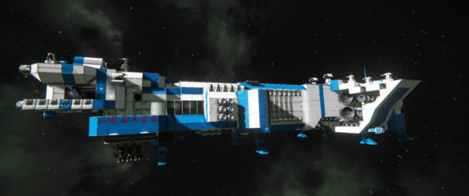 Blueprint SS. Hermes and miner Space Engineers mod