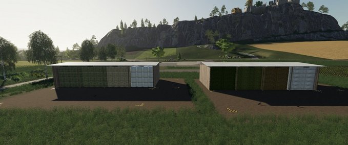 Gebäude Big Bale Storage Pack Landwirtschafts Simulator mod