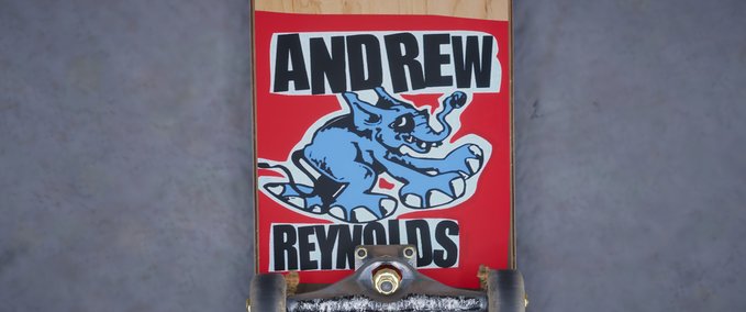 Gear Classic Andrew Reynolds deck from "THPS" Skater XL mod