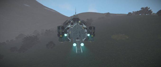 Blueprint ESDF Chiron Heavy Escort Frigate Space Engineers mod