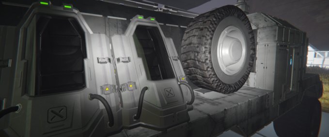 Blueprint the fallen empire C3700 Truck medical Space Engineers mod