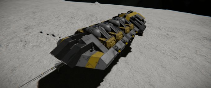 Blueprint ZX1 Freighter Space Engineers mod