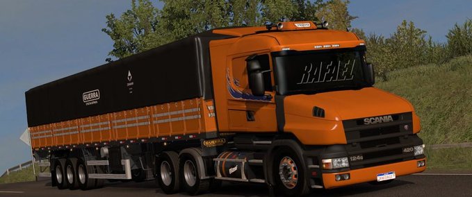 Trucks Scania T and T4 Brazilian Edition [1.38.x] Eurotruck Simulator mod