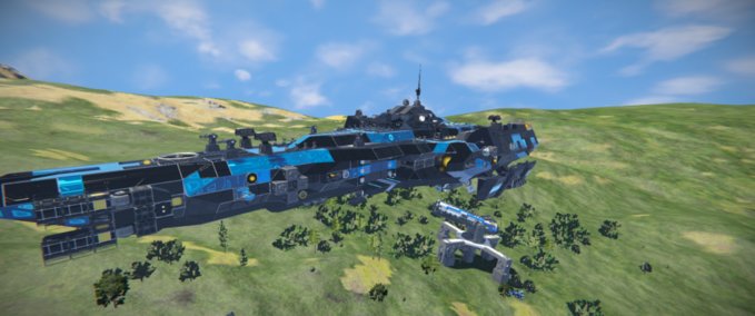 Blueprint WCO S-45 StarSlicer Space Engineers mod