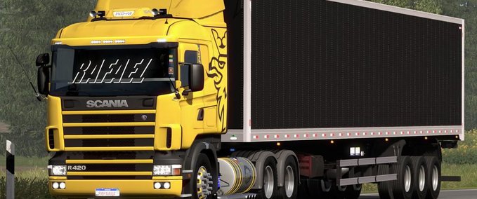 Trucks Scania R&S & 124G Brazilian Edition [1.38,x] Eurotruck Simulator mod