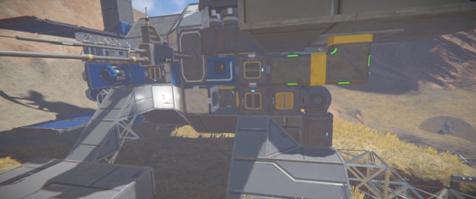 Blueprint Respawn Space Pod Space Engineers mod
