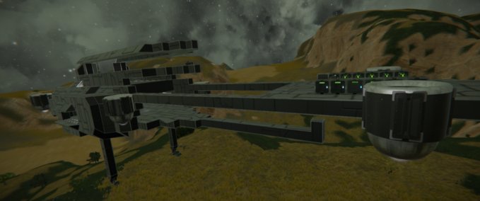 Blueprint WIP UKSF Winchester Crumpet Space Engineers mod