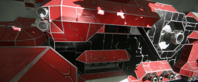 Blueprint Big Red Space Engineers mod