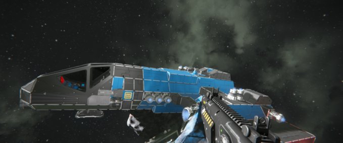 Blueprint Blue 1 Space Engineers mod