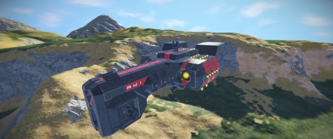 Blueprint RWI Hell Hound Space Engineers mod