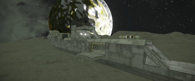 Blueprint Static Grid 4169 Space Engineers mod