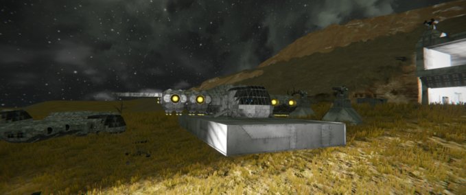 Blueprint Type 37-D Cargo Ship Space Engineers mod