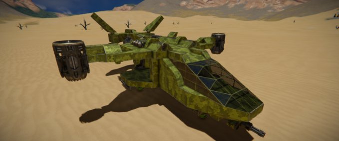 Blueprint U.N.S.C Falcon Space Engineers mod