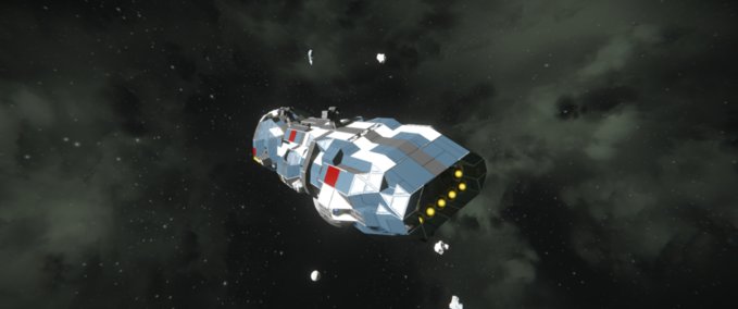 Blueprint RSN - Fast Attack Corvette MK2 Space Engineers mod