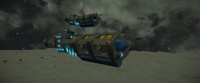 Blueprint HMS ODYSSEY  mk2 Space Engineers mod