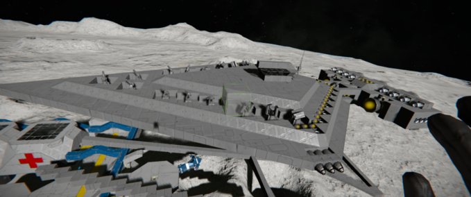 Blueprint The destroyer Space Engineers mod
