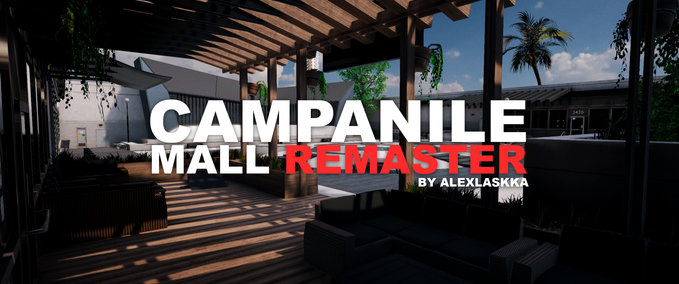 Map Campanile Mall Remaster Skater XL mod