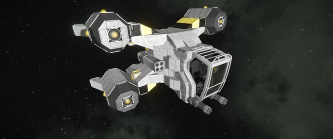Blueprint SA-23E M-H Starfury Space Engineers mod
