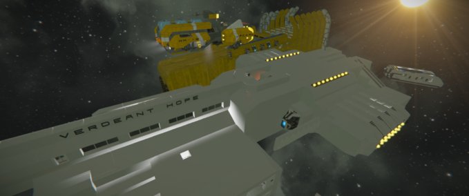 Blueprint Verdeant Hope Fleet Space Engineers mod