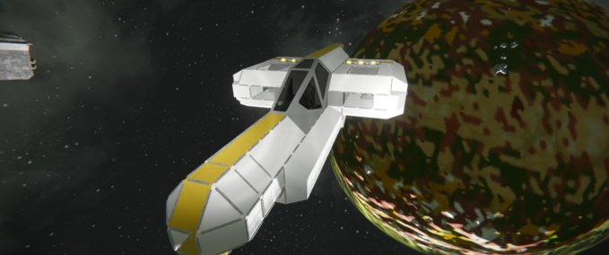 Blueprint NAT Fighter V4 Space Engineers mod